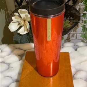 Starbucks Shiny Metallic Red Coffee Cup